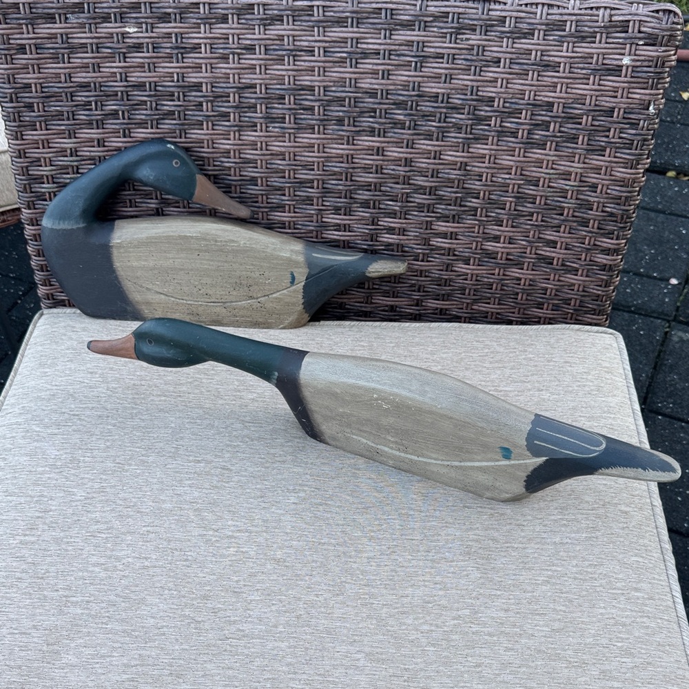 The Boyds Collection J Dudley Handcrafted Wooden Duck Decoys set